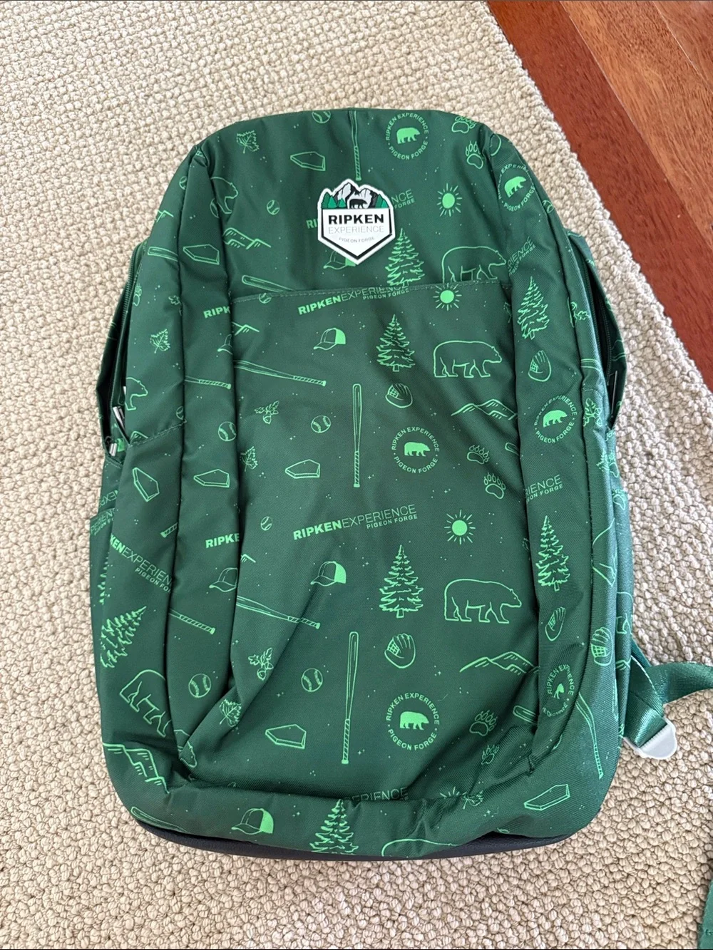 Ripken Experience Green Graphic Backpack